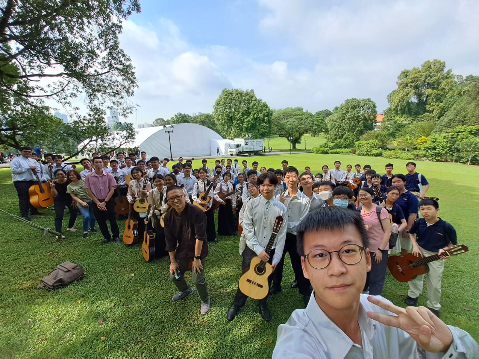 Guitar Ensemble at Istana